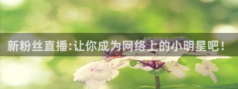 直播吧 体育：新粉丝直播:让你成为网络上的小明星吧！